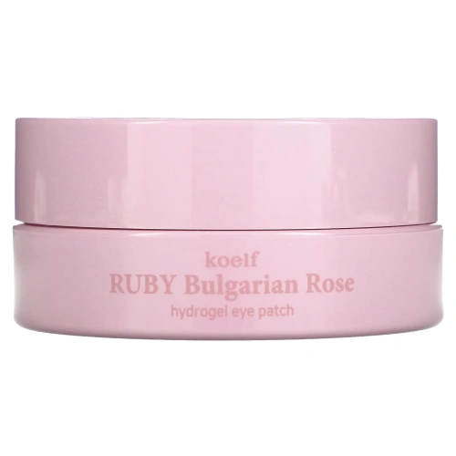 Koelf, Ruby Bulgarian Rose Hydro Gel Eye Patch, 60 Patches