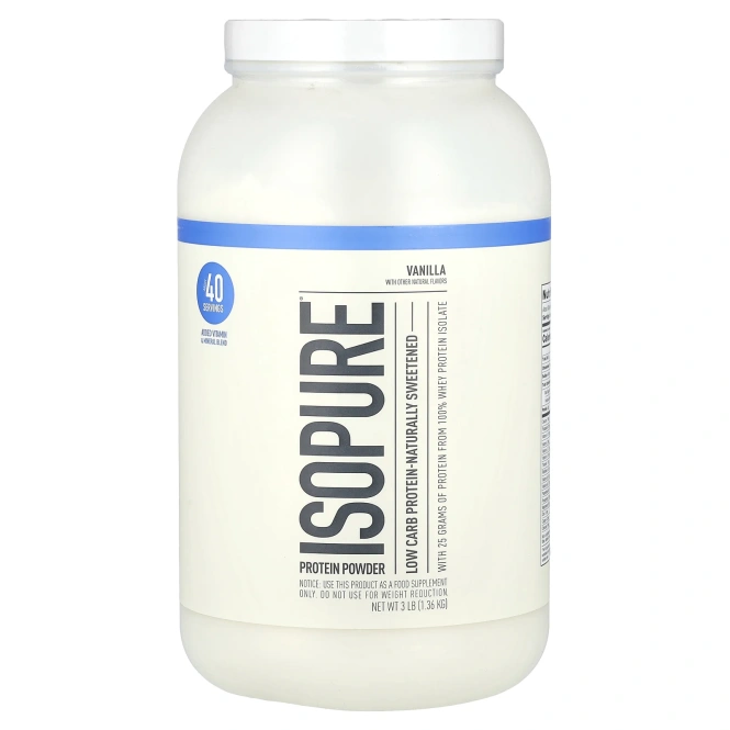 Nature's Best, Isopure Натуральный Ваниль 3 фунта