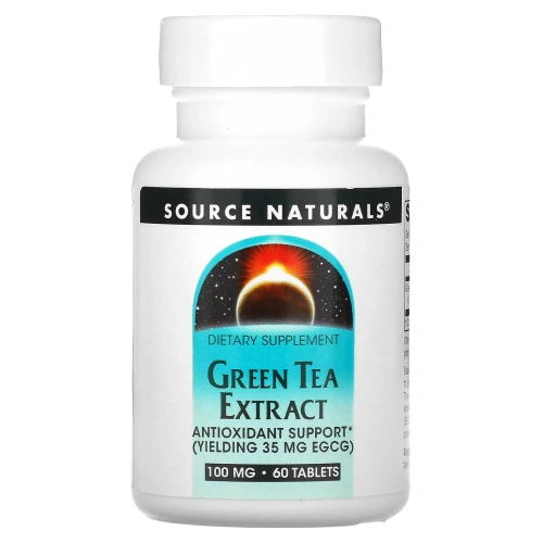 Source Naturals, Экстракт зеленого чая, 60 таблеток