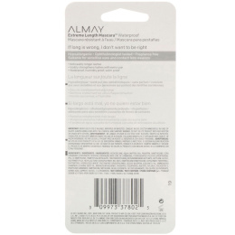Almay, Водостойкая тушь One Coat для высоких и длинных ресниц, 020, черная, 0,21 ж. унц. (6,2 мл)