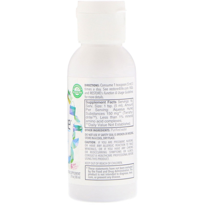 Restore, Gut Health On-The-Go, Mineral Supplement, 3 fl oz (88 ml)
