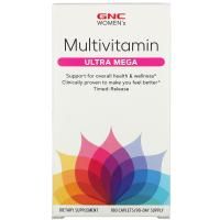 GNC, Women's Multivitamin, Ultra Mega,  180 Caplets