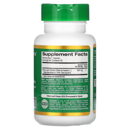 California Gold Nutrition, Оливковые листья XT EuroHerbs 500 mg, VC EM, 60 карат