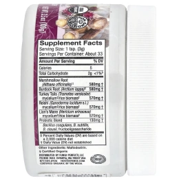 Fungi Perfecti, Myco Botanicals, Microbiome, 100 г (3,5 унции)