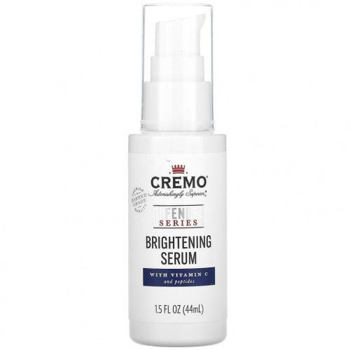 Cremo, Defender Series, Brightening Serum, With Vitamin C and Peptides, 1.5 fl oz (44 ml)