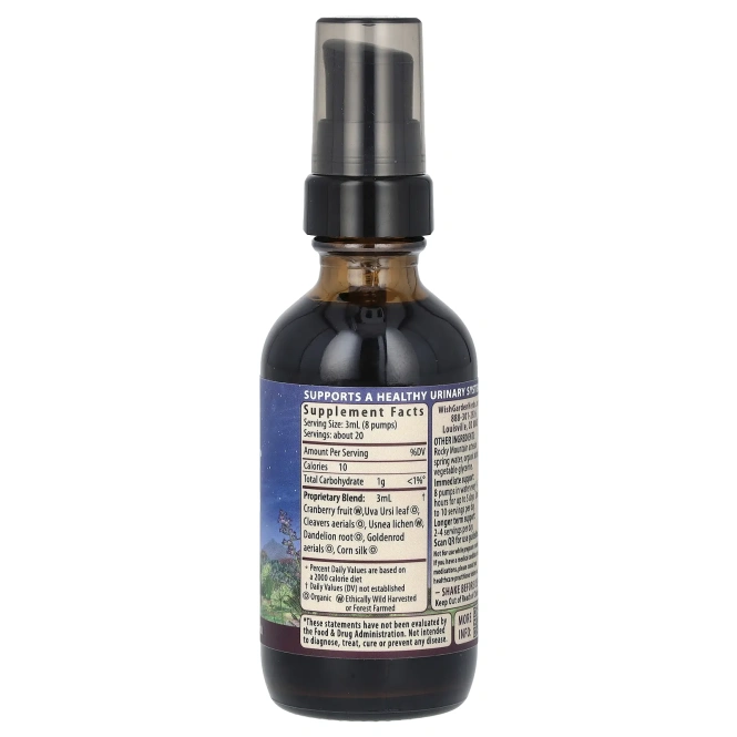WishGarden Herbs, Urinary Strength, ежедневная поддержка, 59 мл (2 жидк. унции)