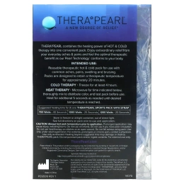 TheraPearl, многоразовая упаковка, меняющая цвет, с помощью горячего и холодного напитка, для физической активности, с ремешком, 1 шт.