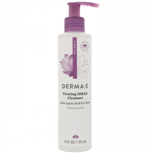 Derma E, Укрепляющее средство для умывания с диметиламиноэтанолом (ДМАЭ), 6 жидких унций (175 мл)
