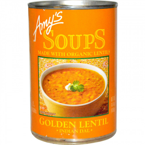 Amy's, Индийский суп дал из чечевицы, 14.4 унций (408 г)