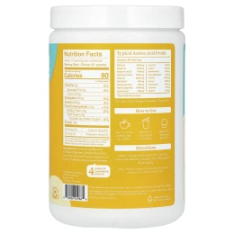 Further Food, Пептиды коллагена от травяного откорма + гриб тремелла, ваниль, 294 г (10,37 унции)