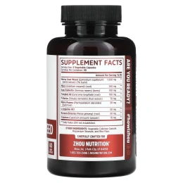 Zhou Nutrition, Горянка, комплекс для сексуальной энергии, 60 вегетарианских капсул