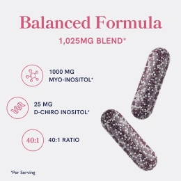 SMNutrition, мио- и D-хироинозитол, с отсроченным высвобождением, 120 капсул