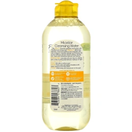 Garnier, SkinActive, Мицеллярная очищающая вода с витамином C, 13,5 жидких унций (400 мл)