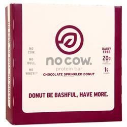 D's Naturals, Батончик No Cow протеиновый Пончик с шоколадной посыпкой 12 батончиков