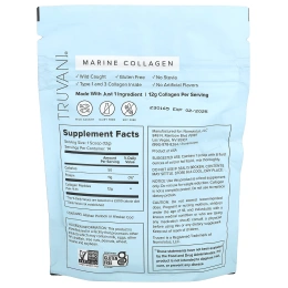 Truvani, Морской коллаген из дикой рыбы, без добавок, 168 г (5,9 унции)