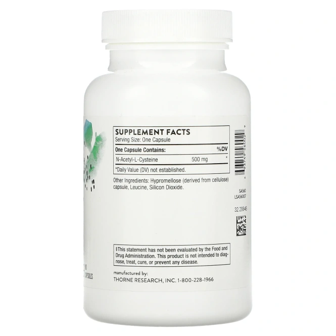 THORNE NAC, 90 капсул