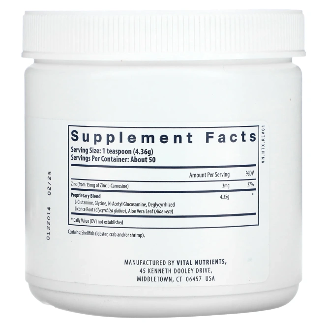 Vital Nutrients, Heartburn Tx, 218 г (7,6 унции)