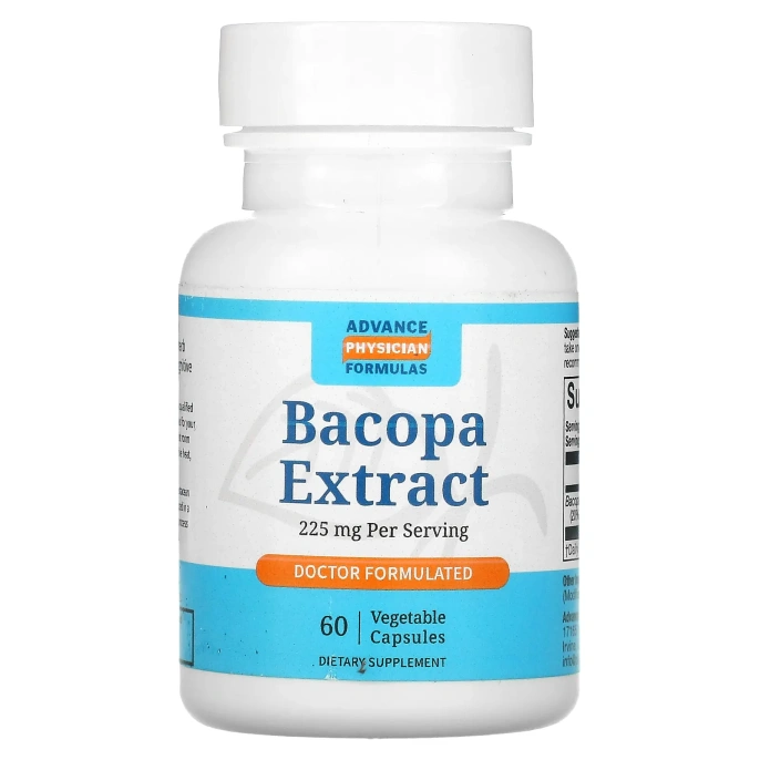 Advance Physician Formulas, Inc., Экстракт бакопа, 225 мг, 60 капсул