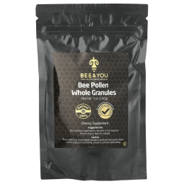 Bee & You, Цельные гранулы пчелиной пыльцы, 142 г (5 унций)