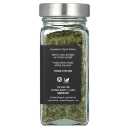 The Spice Lab, Хлопья органической петрушки, 14 г (0,5 унции)