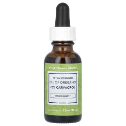 The Vitamin Shoppe, повышенная сила действия, масло орегано, 30 мл (1 жидк. унция)