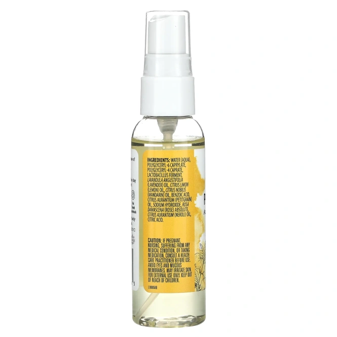 Aura Cacia, Panic Button Ароматерапевтический туман 2 жидких унции