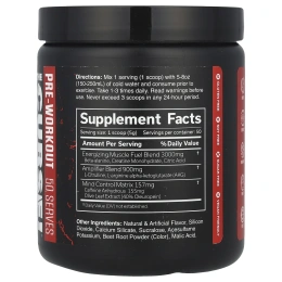 JNX Sports, The Curse, предтренировочная добавка, фруктовый пунш, 250 г