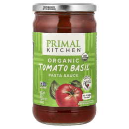 Primal Kitchen, соус для пасты, органические томаты и базилик, 680 г (24 унции)
