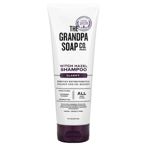 Grandpa's, Очищающий шампунь с гамамелисом, 8 ж. унц.(235 мл)