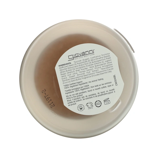 Giovanni, Горячий шоколад, сахарный скраб, 9 унций (260 г)