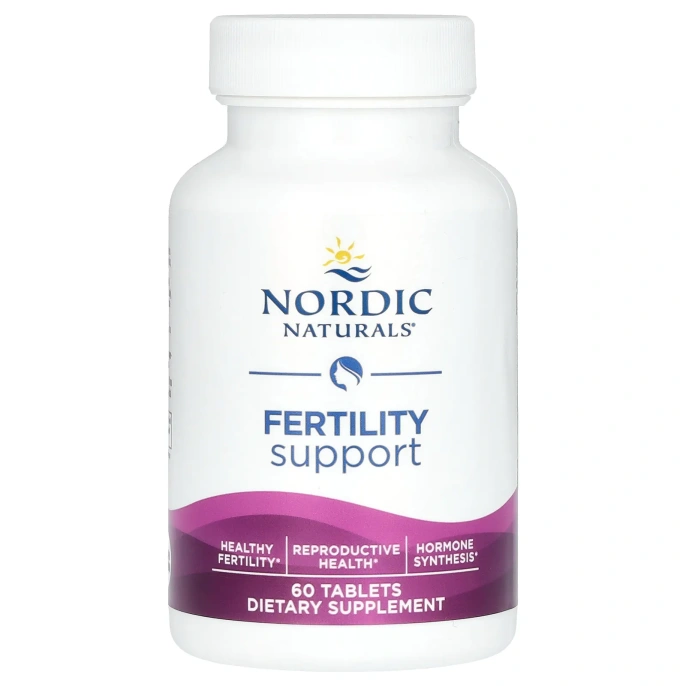 Nordic Naturals, поддержка фертильности, 60 таблеток