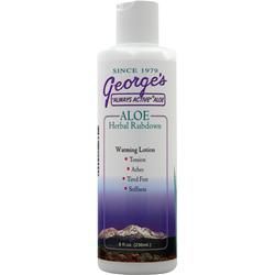 Warren Laboratories, George's Растирание травами алоэ 8 жидких унций