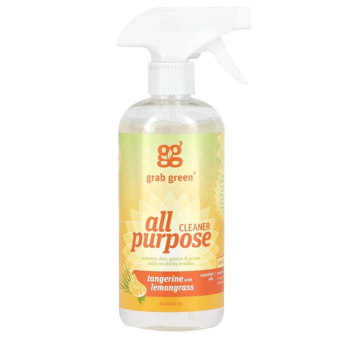 Grab Green, All Purpose Surface, Tangerine with Lemongrass, 16 oz (473 ml)