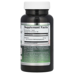 Amazing Nutrition, Мелатонин, 10 мг, 120 таблеток