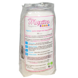 Maxim Hygiene Products, Органические большие безворсовые диски, 50 дисков