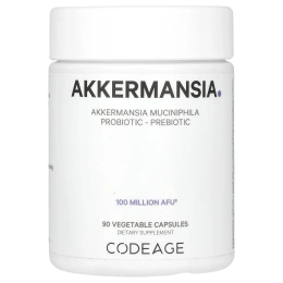 Codeage, Akkermansia, 90 растительных капсул