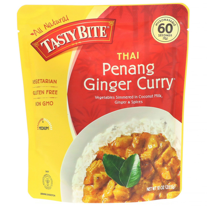 Tasty Bite, Thai, Penang Ginger Curry, 10 oz (285 g)