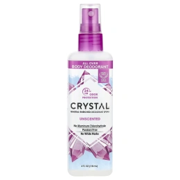 Crystal Body Deodorant, Минеральный спрей-дезодорант, без ароматизаторов, 4 жидк. унц. (118 мл)
