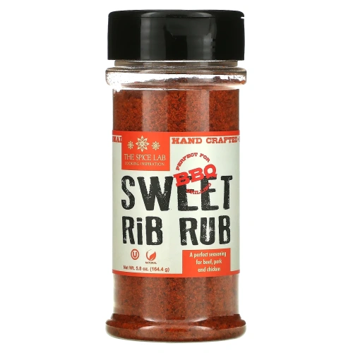 The Spice Lab, Sweet Rib, растирание, 164,4 г (5,8 унции)