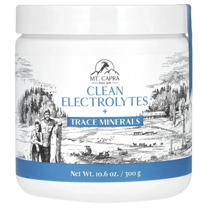 Mt. Capra, Чистые электролиты и микроэлементы, 300 г (10,6 унции)