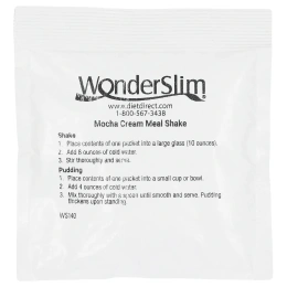 WonderSlim, коктейль, мокко и крем, 7 пакетиков по 28 г