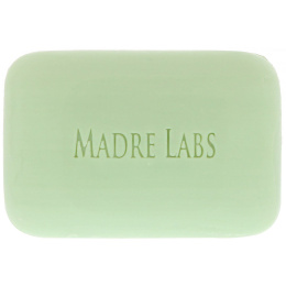 Madre Labs, Кусковое мыло с зеленым чаем маття, с розмарином, марулой и арганом, 5 унций (141 г)