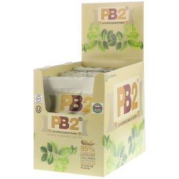 PB2 Foods, PB2, Порошковое  арахисовое масло, 12 пакетиков, 0.85 унций каждый