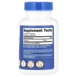 Nutricost, D-манноза, 60 капсул (500 мг на капсулу)