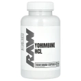 Raw Nutrition, йохимбина гидрохлорид, 120 вегетарианских капсул