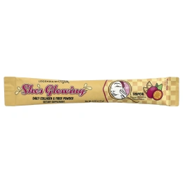 Legendairy Milk, She's Glowing™, ежедневный коллаген и клетчатка в порошке, со вкусом тропических фруктов, 18 стик-пакетов по 9 г (0,32 унции)