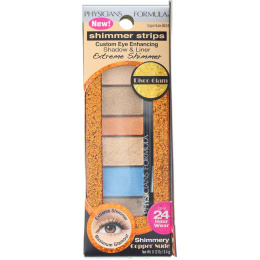 Physicians Formula, Тени с шиммером и подводка для глаз Shimmer Strips Custom Eye Enhancing Extreme Shimmer Shadow & Liner Disco Glam, медный нюдовый оттенок Nude, 12 унций (3,4 г)