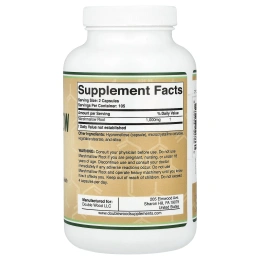 Double Wood Supplements, корень алтея, 210 капсул (500 мг в 1 капсуле)