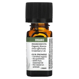 Aura Cacia, Натуральный розмарин, 0.25 жидких унций  (7.4 мл)