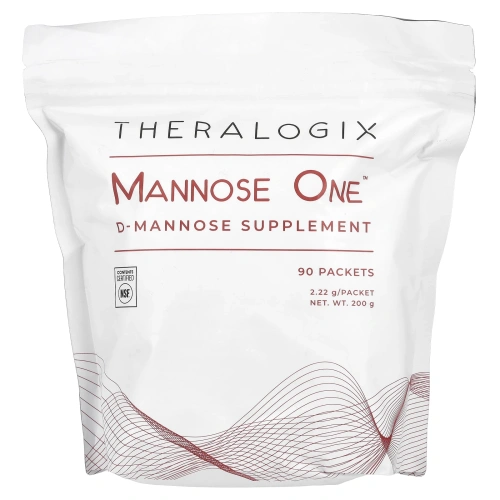 Theralogix, Манноза 1, 90 пакетиков (2,22 г) каждый